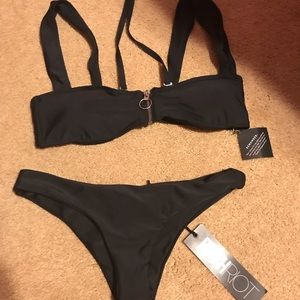 Beach Riot black bikini